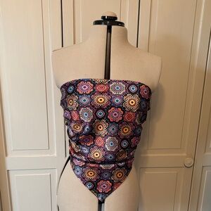Colorful Strapless Bodysuit